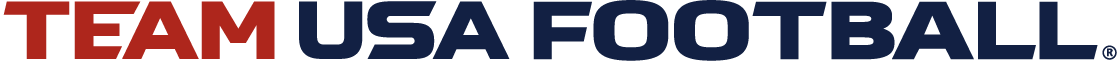 Team USA Football horizontal logo full color.